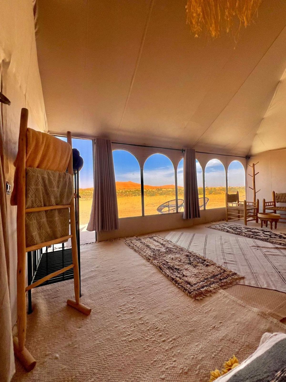 Amskou Luxury Desert Camp Merzouga Exterior foto