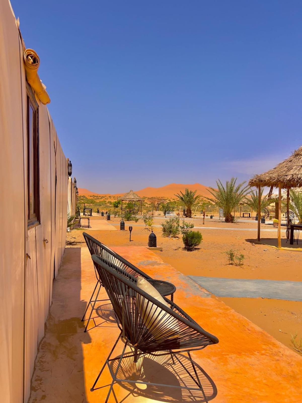 Amskou Luxury Desert Camp Merzouga Exterior foto
