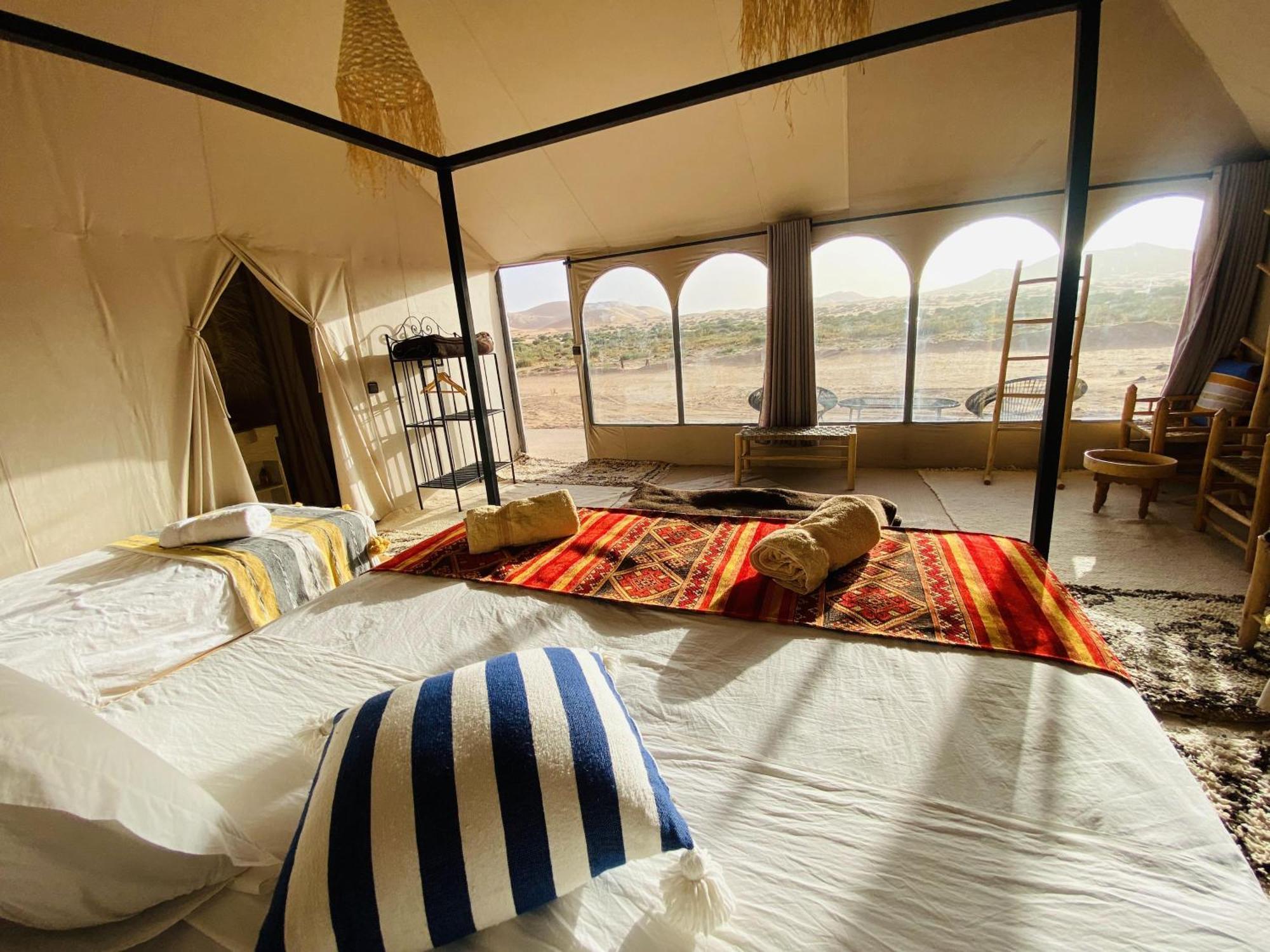 Amskou Luxury Desert Camp Merzouga Exterior foto