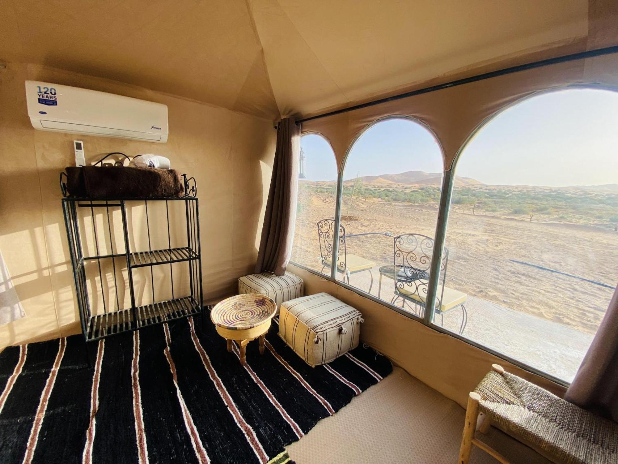 Amskou Luxury Desert Camp Merzouga Exterior foto
