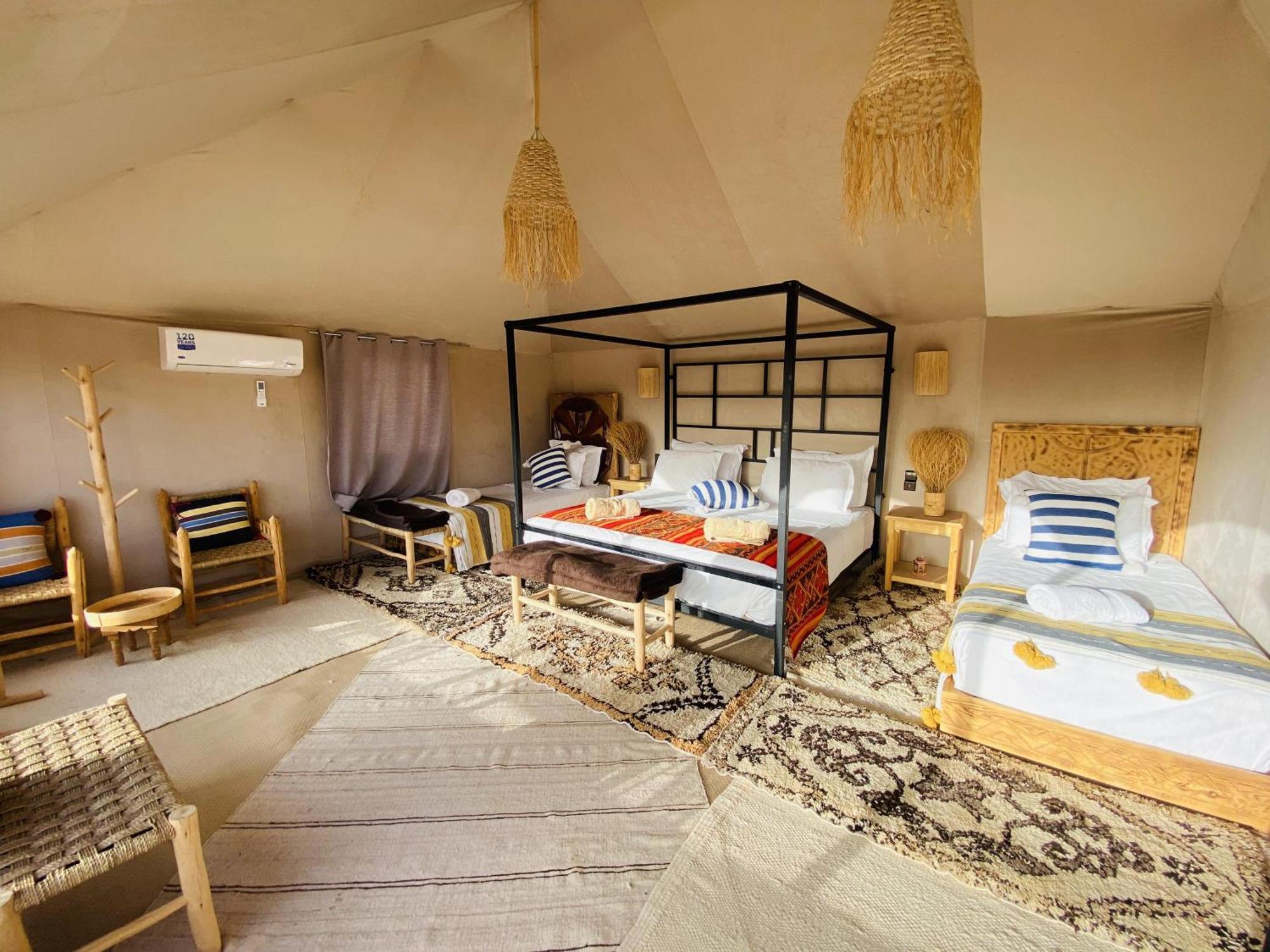 Amskou Luxury Desert Camp Merzouga Exterior foto